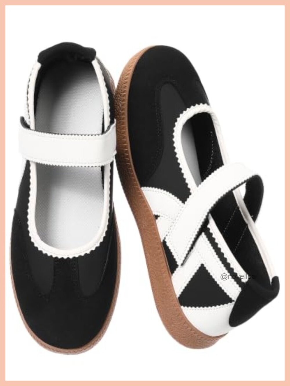 Women's Retro Mary Jane Sneakers Platform Slip On Ballet Flats